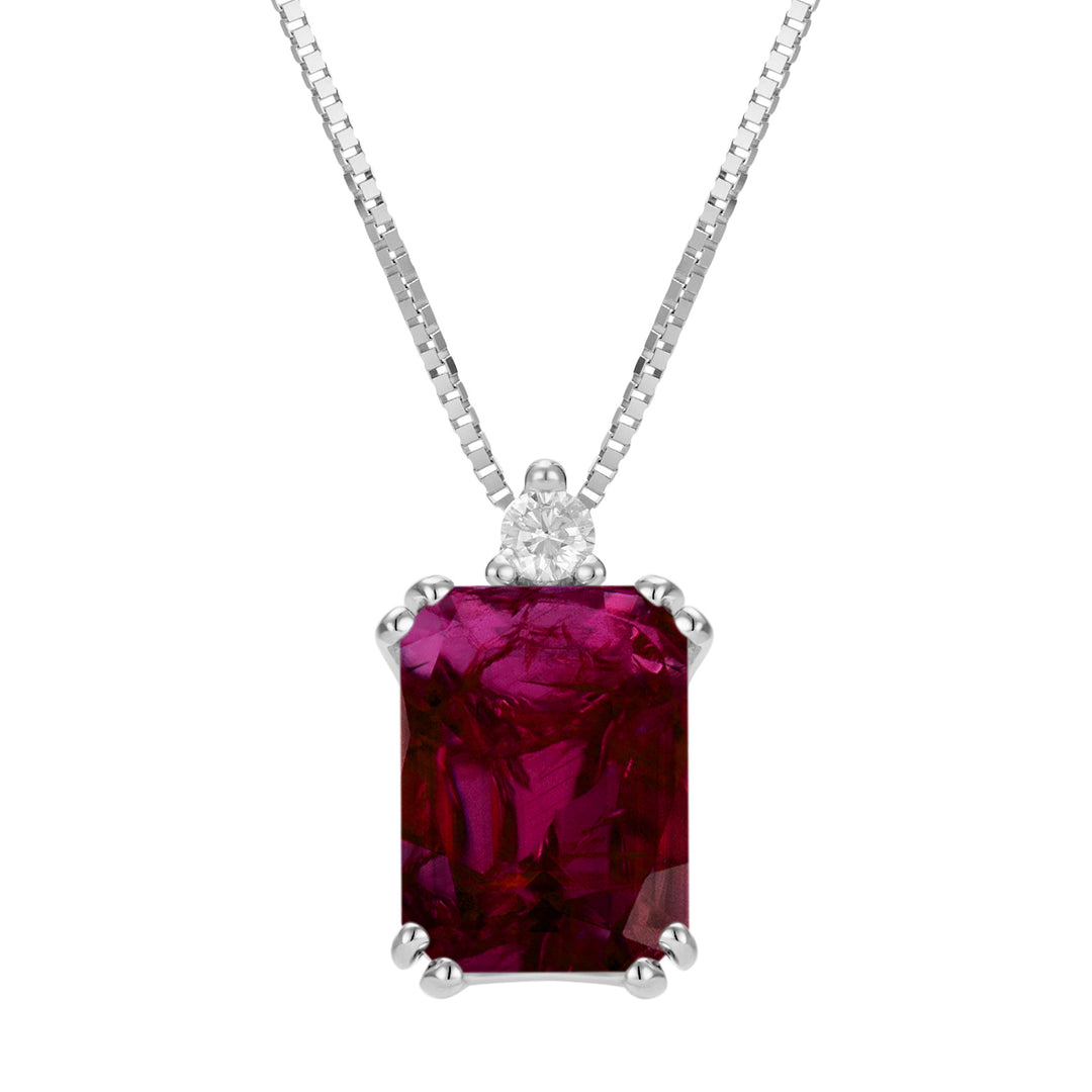 Collana Tennis Uomo Diamanti Neri Lab-Created 3MM - Placcata Oro Nero 14K - 22-24 Pollici